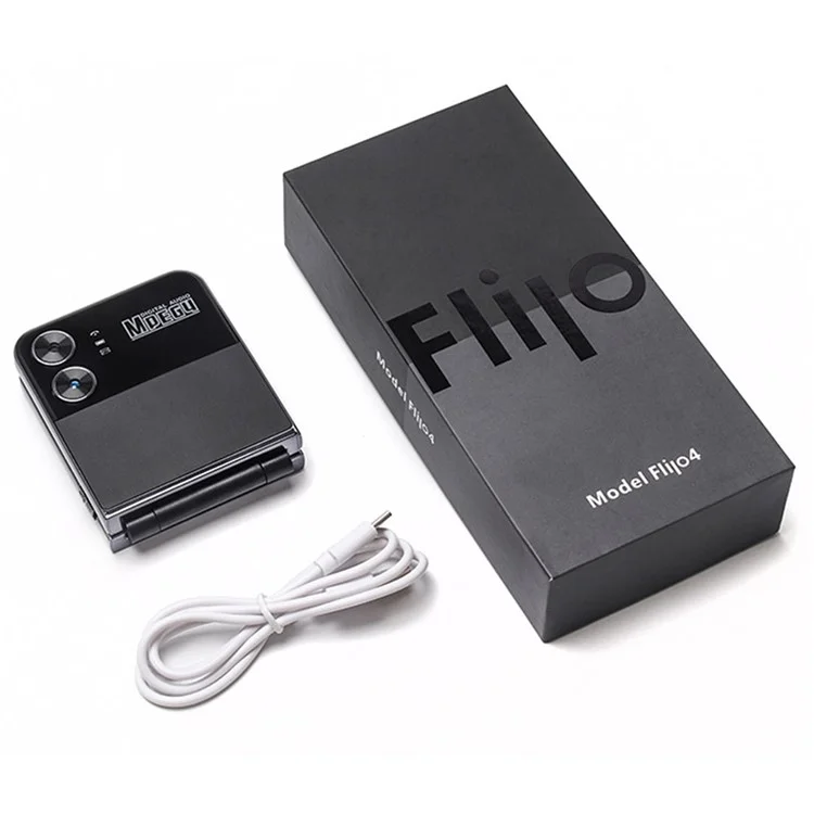 Téléphone portable à clapet avec 4 fentes pour cartes SIM, écran de 2,55 pouces - Noir / Pack de langues 4