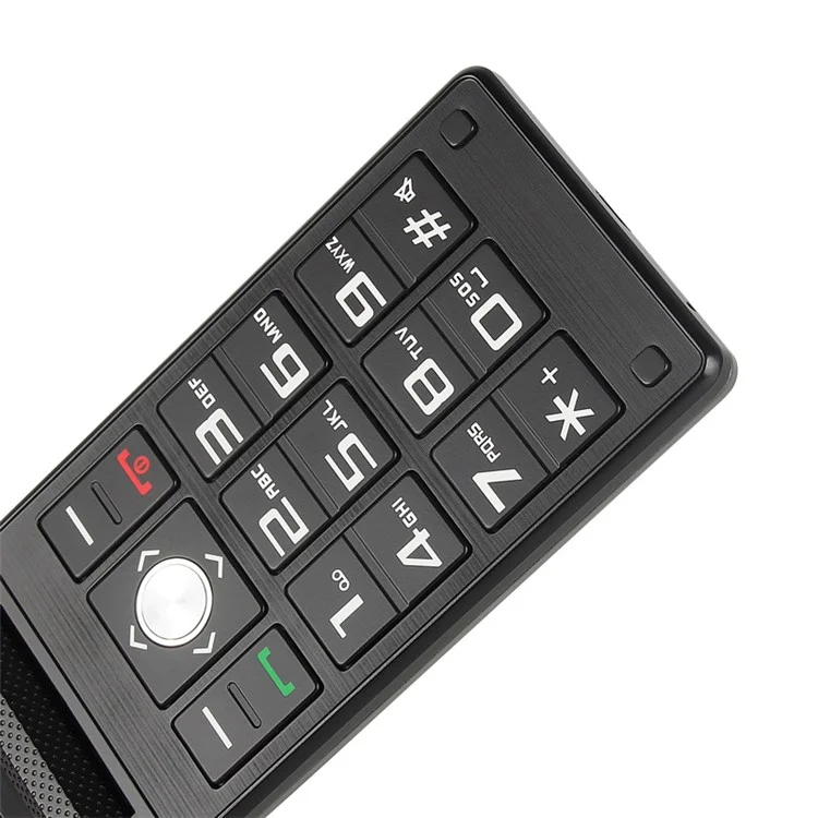 UNIWA X28 2.8-Inch Dual-Screen Display 2G Bar Phone - Black / Language Pack A