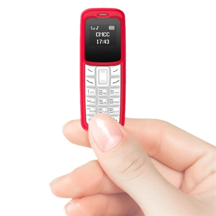 BM30 0.66-inch Screen Senior Mini Bar Phone Single-SIM 2G Cell Phone - Red