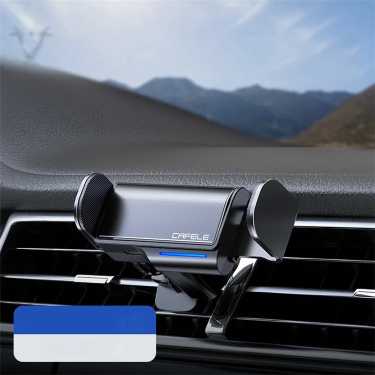 CAFELE Automatic Induction Fast Locking Car Holder Mount Electric Induction Air Outlet Holder for 4-7.5 Inches Phone