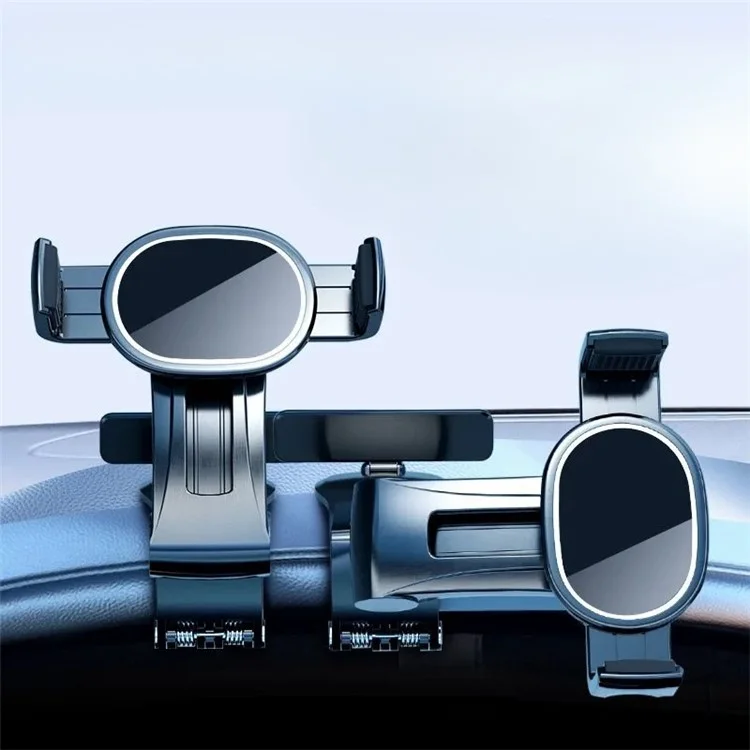 ZY-YB24-3 Car Dashboard Mount Mobile Phone Holder Bracket with Temporary Parking Number Plate