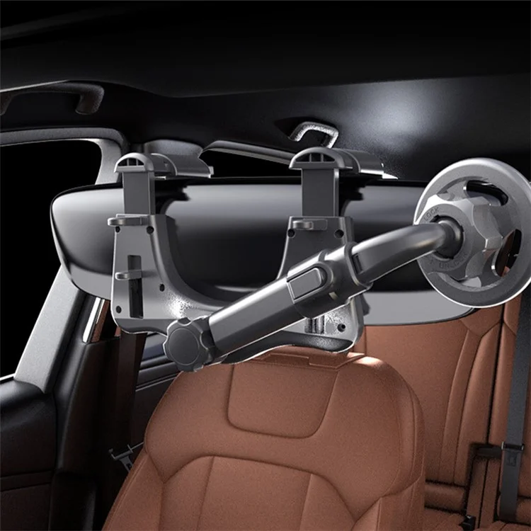 23-H06 Adjustable Angle Car Rearview Mirror Mount Magnetic Phone Holder Bracket