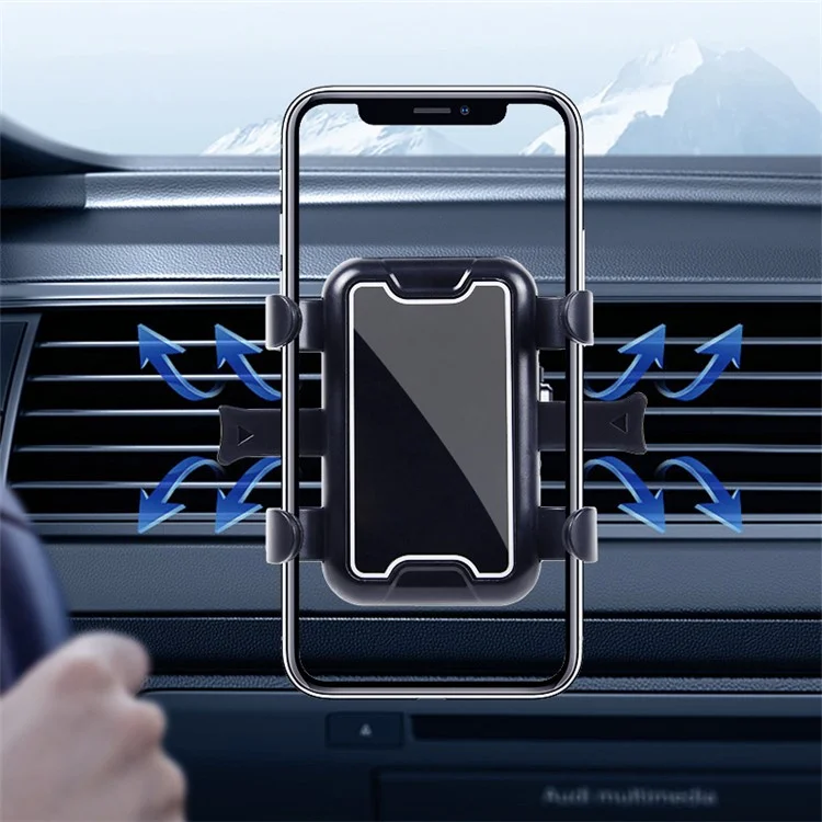 Supporto per telefono auto Y20-7 Hook Air Vent Mount Phone Cradle Rotazione a 360 gradi