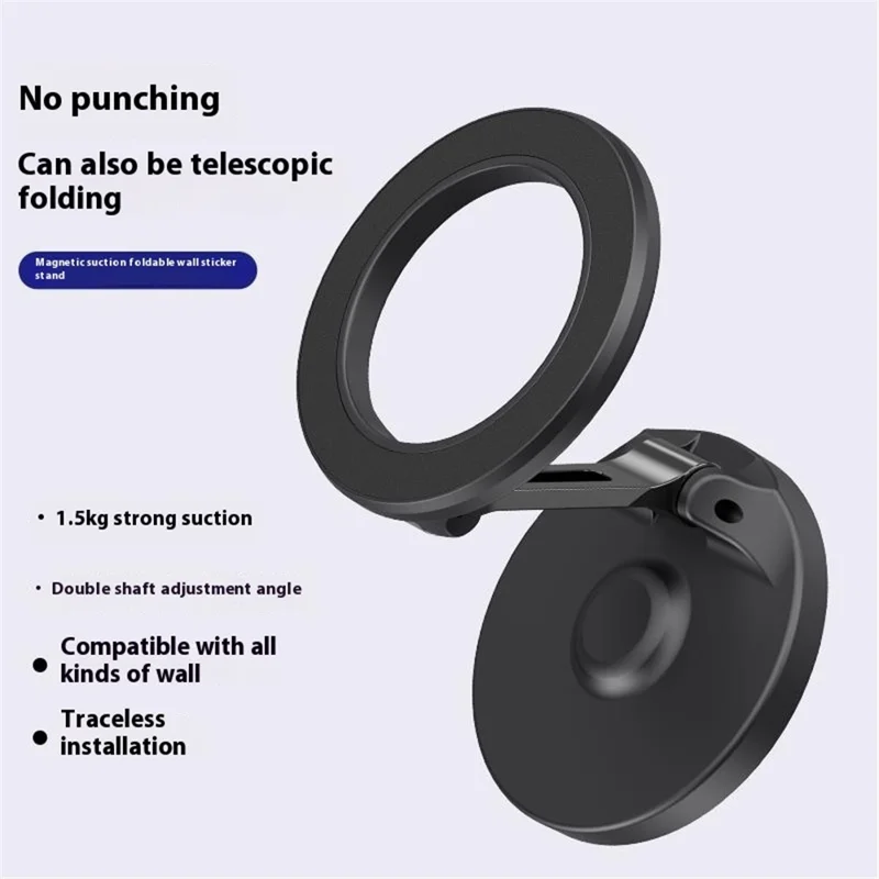 XWJ-YC07 Car Dashboard Magnetic Phone Holder Foldable Cellphone Stand