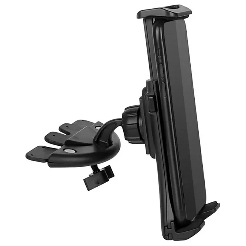 360 Degree Rotating Universal Car CD Slot Phone Mount Stand for 4-12 Inch Cellphone / Tablet
