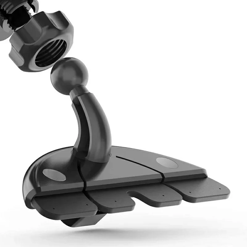 360 Degree Rotating Universal Car CD Slot Phone Mount Stand for 4-12 Inch Cellphone / Tablet