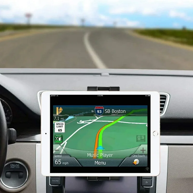 360 Degree Rotating Universal Car CD Slot Phone Mount Stand for 4-12 Inch Cellphone / Tablet