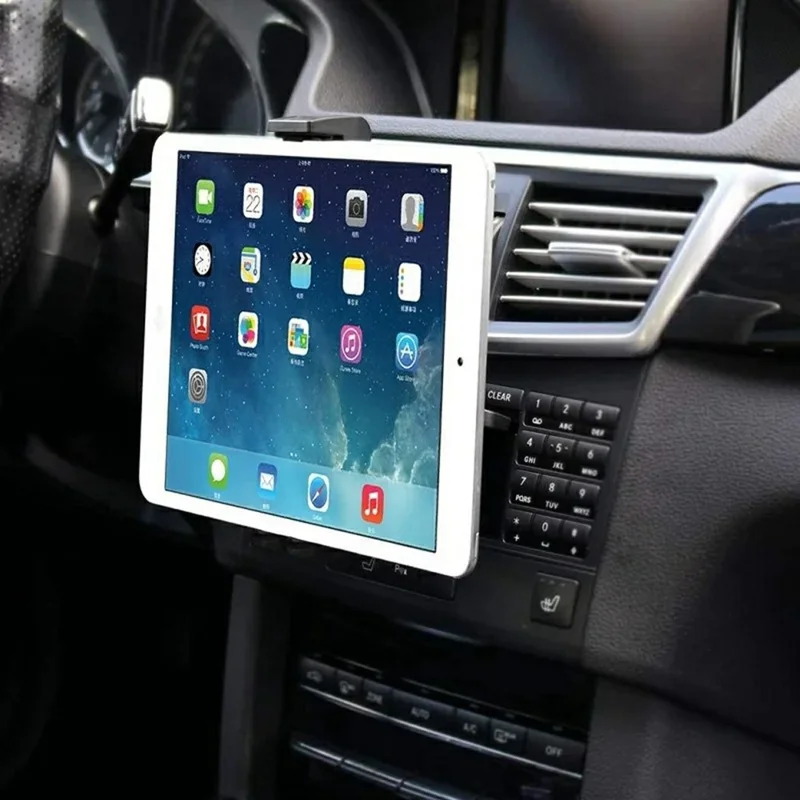 360 Degree Rotating Universal Car CD Slot Phone Mount Stand for 4-12 Inch Cellphone / Tablet