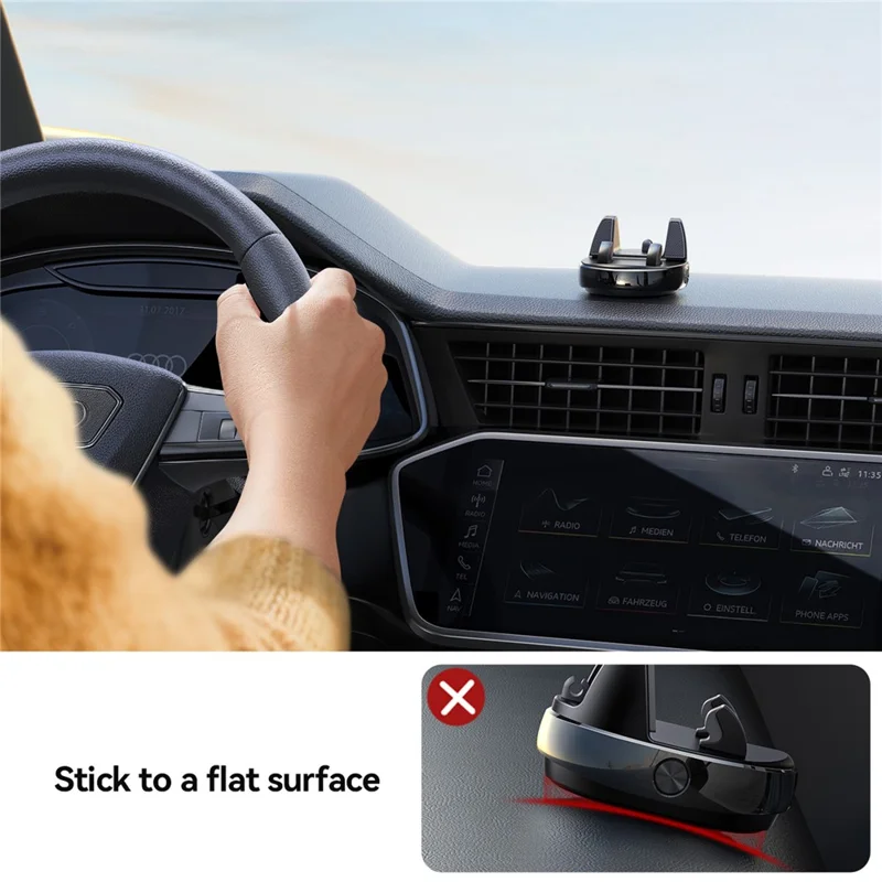 JOYROOM JR-ZS330 Car Phone Holder Adhesive Dashboard Mount Phone Stand