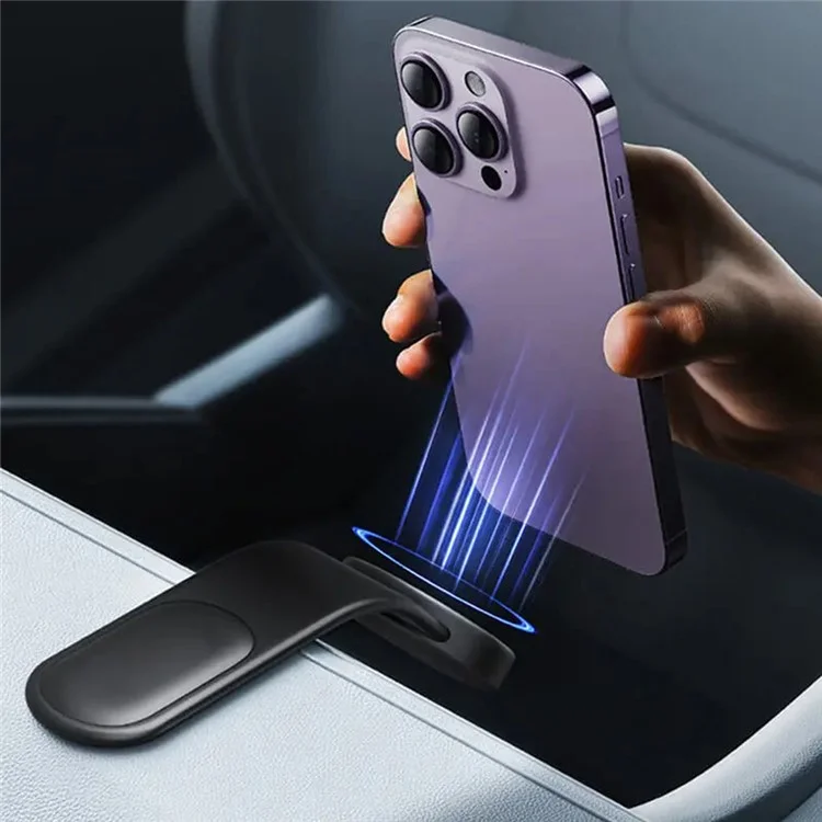 Car Dashboard Magnetic Phone Holder Foldable Rotatable Cellphone Navigation Stand - RT-201