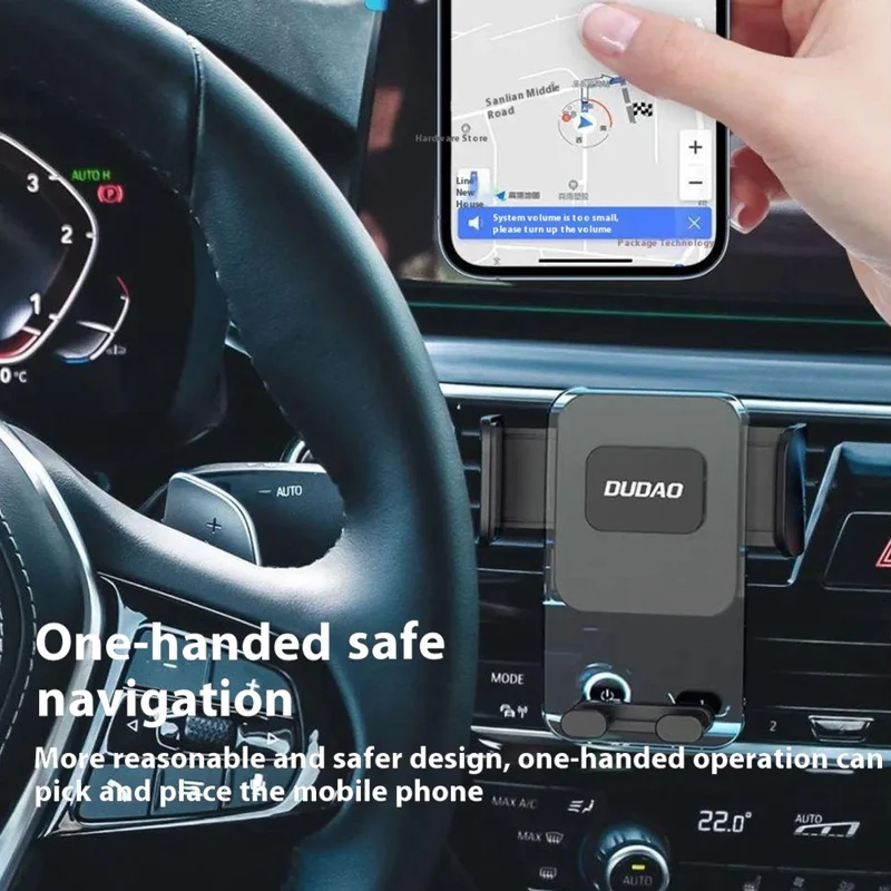 DUDAO F8Max Car Air Vent Mount 360 Degree Rotation Mobile Phone Holder Bracket
