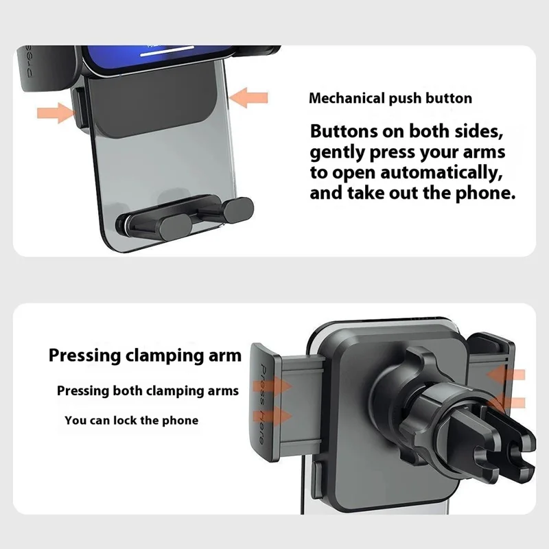 DUDAO F8Max Car Air Vent Mount 360 Degree Rotation Mobile Phone Holder Bracket