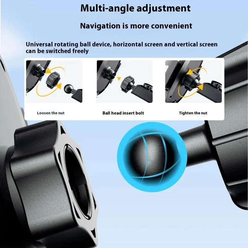 DUDAO F2s Extendable Arm Car Suction Cup Mount Mobile Phone Holder Bracket for Windshield Dashboard