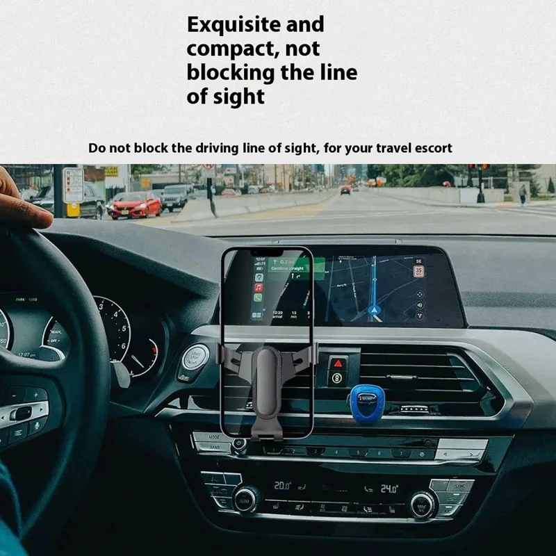 DUDAO F7S Adjustable Angle Gravity Clamp Car Air Vent Mount Phone Holder Bracket