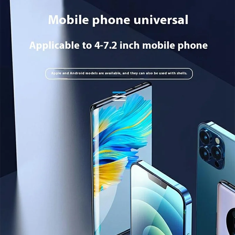 Support de téléphone magnétique 158D pour Tesla Model Y / 3, avec rotation à 360 degrés.