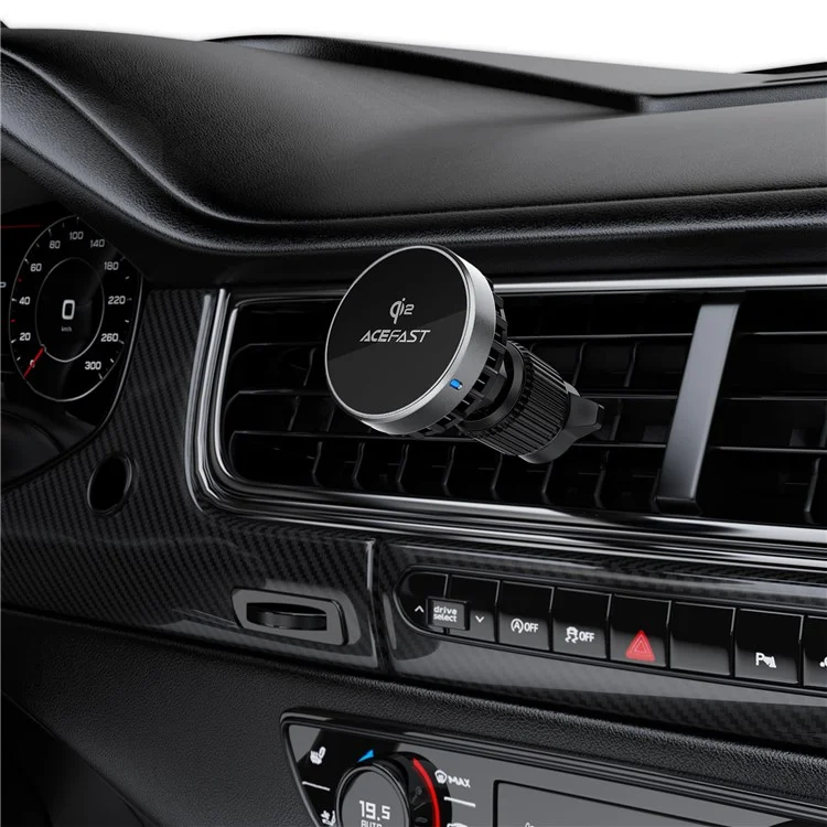 ACEFAST D40 Qi2 Magnetic Wireless Car Charger Ice Cooling Air Vent Mount Phone Holder