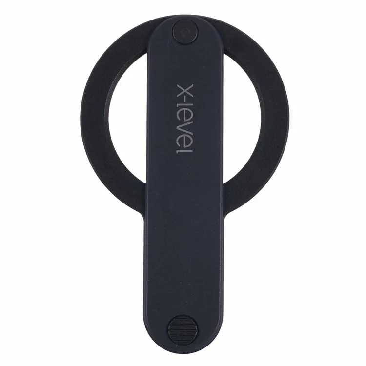 X-LEVEL Magnetic Ring Holder for Cell Phone Back Kickstand with Finger Strap