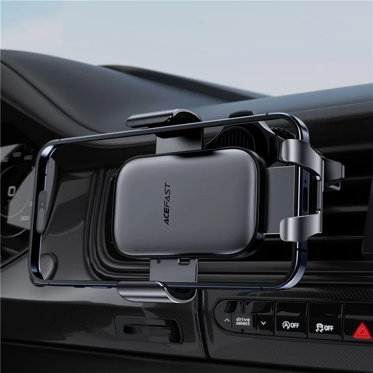 Support de téléphone pour voiture ACEFAST D38 avec support de gravité en alliage d'aluminium pour aération