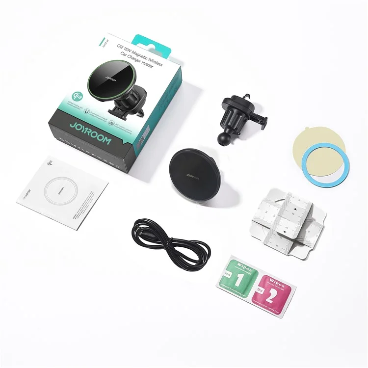 JOYROOM JR-ZS412 15W Magnetic Wireless Charger Car Mount Vent Holder, Qi2 Certified