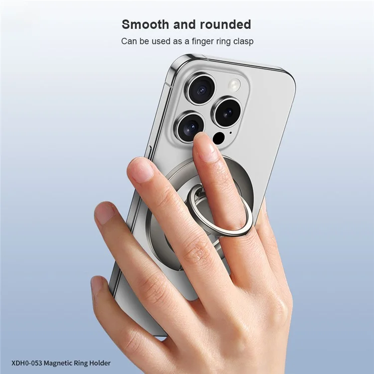 XUNDD XDHO-053 Magnetic Ring Holder Cell Phone Back Kickstand with Multi Angle Rotatable