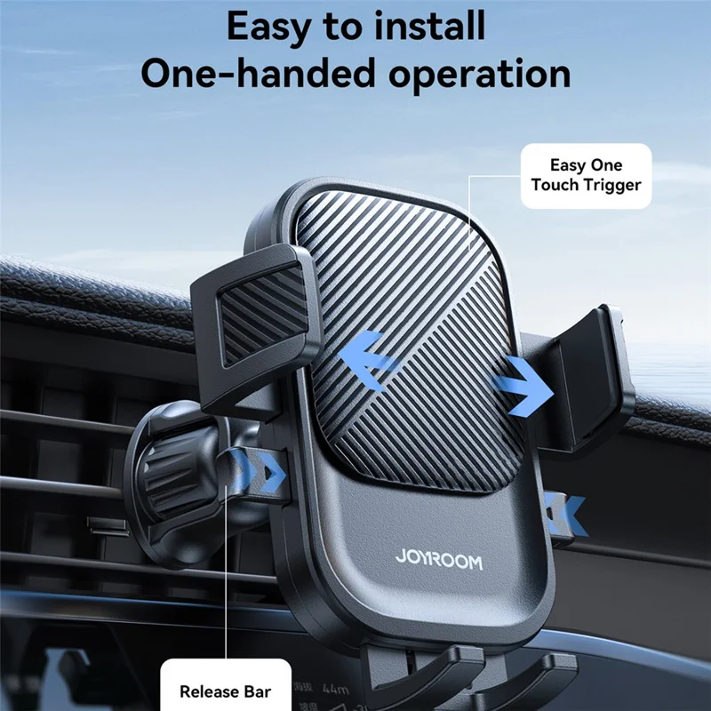 JOYROOM JR-OK6 Car Air Vent Phone Mount Holder Mechanical Clip for 4.7 - 6.9 Inch Devices