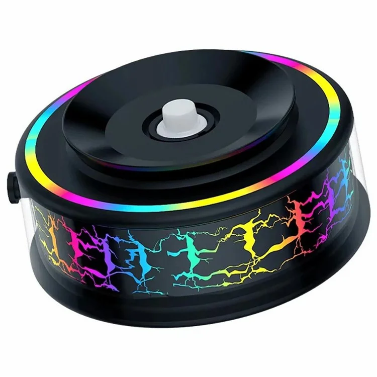 X12 Magnetic Car Dashboard Phone Holder Navigation Mount Vacuum Suction Cup Stand with Colorful Crackle Light