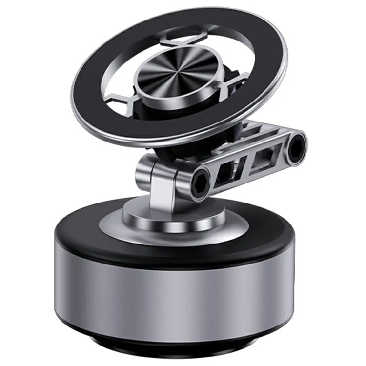 X91 Car Dashboard Magnetic Phone Mount Holder 360 Degree Rotation Navigation Stand - Silver