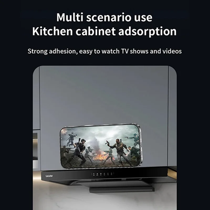 D2 Car Phone Holder 3-Axis Folding Magnetic Suction Cup 360 Degree Rotation Phone Stand