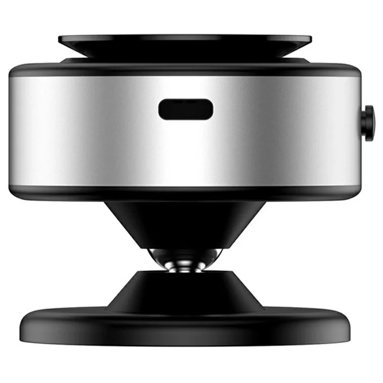 X11 KFZ-Telefonhalterung Magnetisch 15W Wireless Charging Saugnapf Drehbar Navigationsständer - Silber