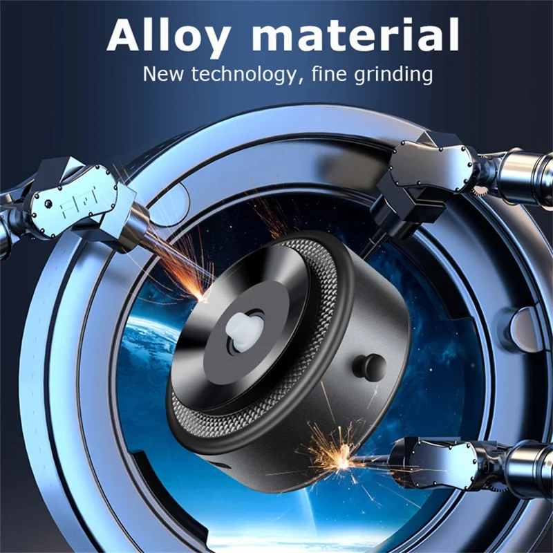 M8 Magnetic Car Phone Holder Electric Vacuum Suction Dashboard Cellphone Navigation Stand - Black