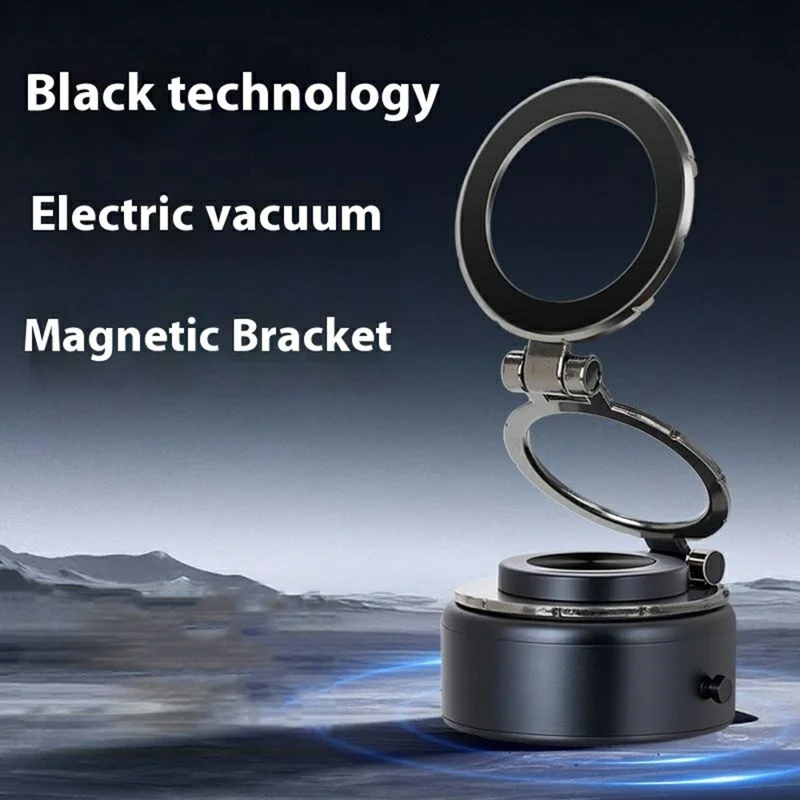 G1 Universal Car Phone Holder Magnetic Vacuum Suction Cup Display Screen Dashboard Phone Stand - Tarnish