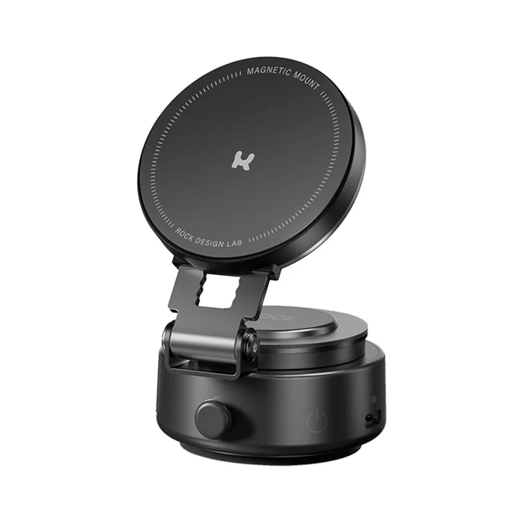 ROCK RPH1011 Q16 Pro Soporte Magnético para Teléfono con Ventosa y Rotación de 360 Grados, Fuerte Adhesión
