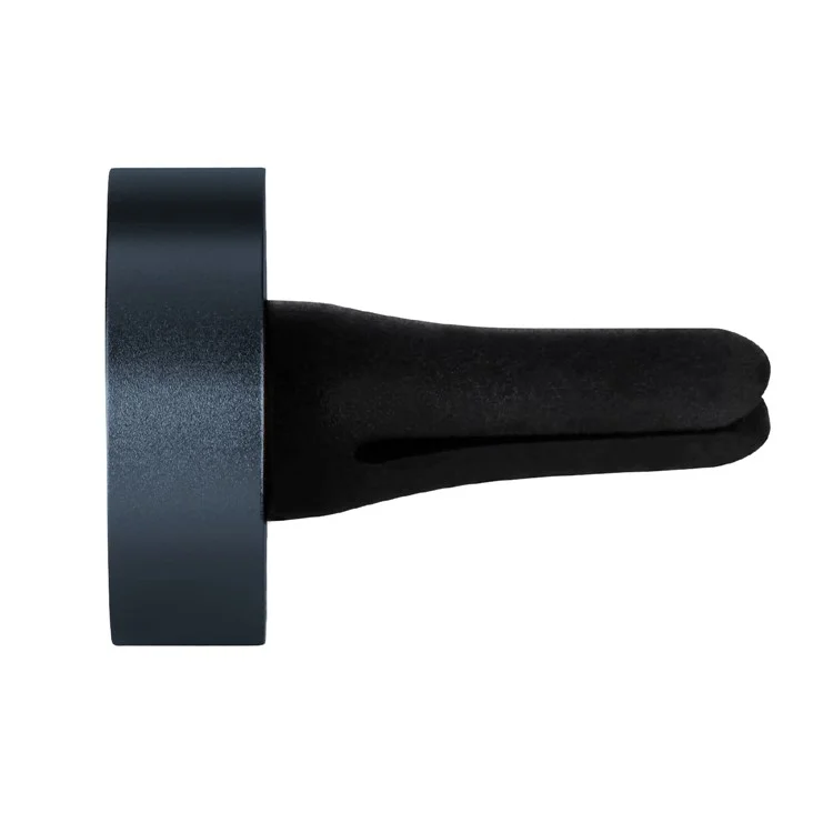 MOMAX 1-Carro Relaxaire Difusor de Aromaterapia de Alumínio da Saída de Ar do Carro com 4 Almofadas de Fragrância - Cinza Escuro