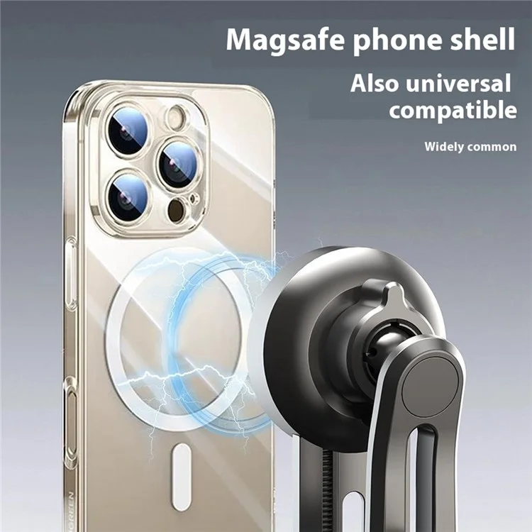 V004 Compatible with MagSafe Car Phone Holder Air Vent Mount Adjustable Angle Cellphone Bracket