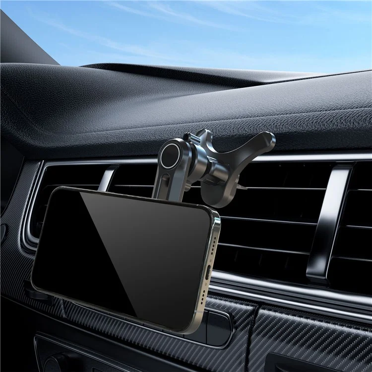V005 Compatible with MagSafe Car Phone Mount 360 Degree Rotatable Air Vent Holder Bracket - Gear Type