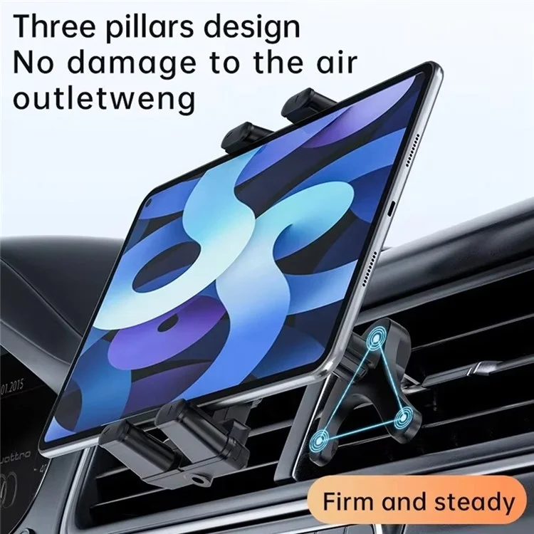 V006 Car Air Vent Mount Universal Tablet Holder 360 Degree Rotatable Phone Bracket