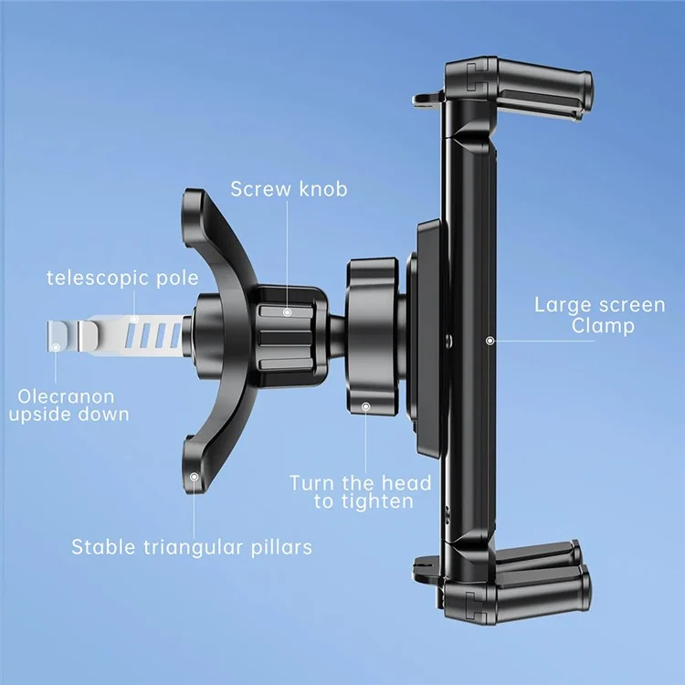 V006 Car Air Vent Mount Universal Tablet Holder 360 Degree Rotatable Phone Bracket