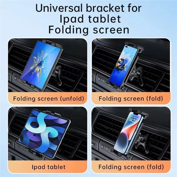 V006 Car Air Vent Mount Universal Tablet Holder 360 Degree Rotatable Phone Bracket