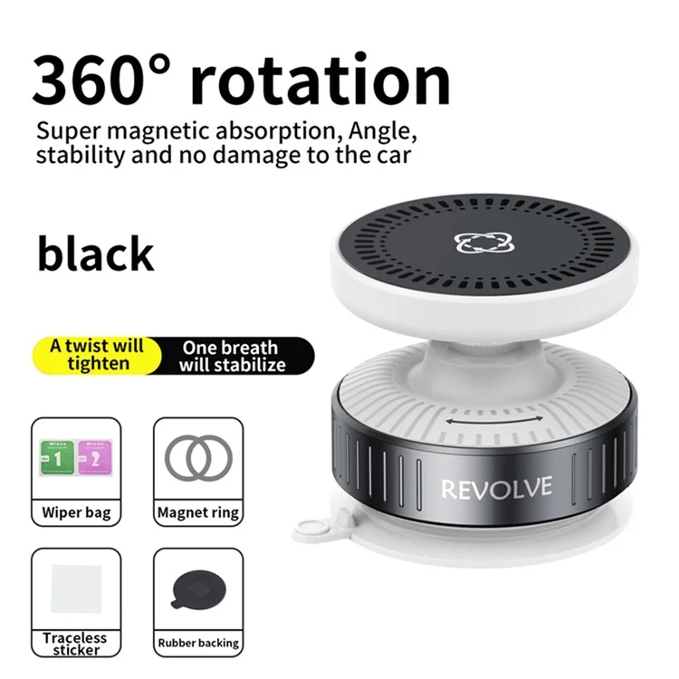 Z3 Car Phone Holder Magnetic Suction Cup Dashboard Mount Multi-Functional Navigation Stand