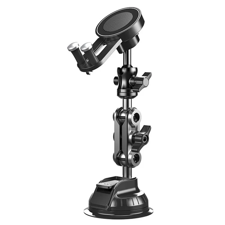 X037 Short Type Compatible with MagSafe Car Phone Holder Suction Cup Base Long Arm Cellphone Bracket