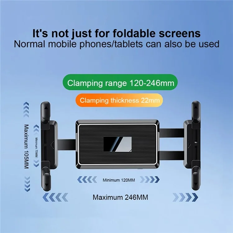 X034PAD Suction Cup Base Flexible Gooseneck Phone Holder Bracket for Car Windshield Dashboard