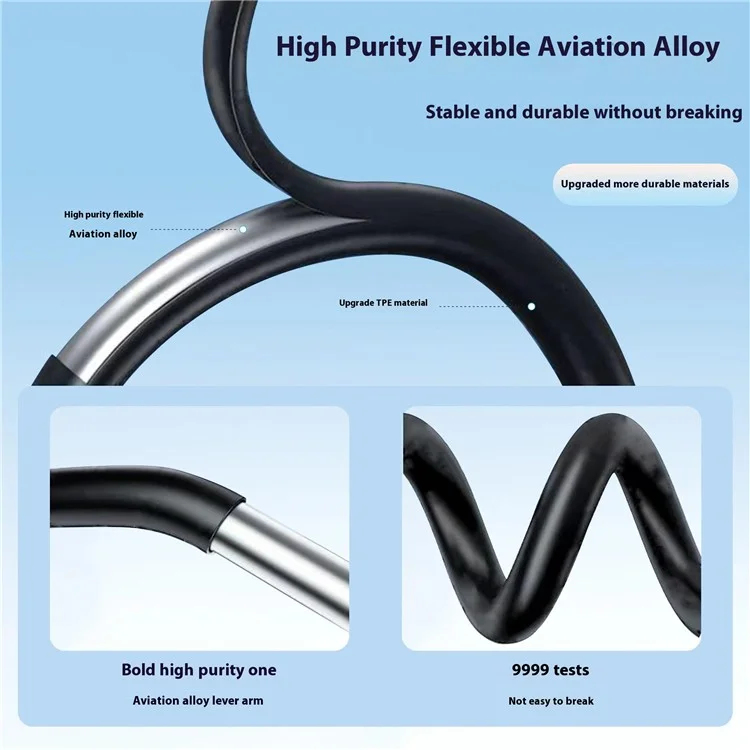 X035 Universal Car Magnetic Phone Holder Flexible Gooseneck Long Arm Suction Cup Mount Bracket