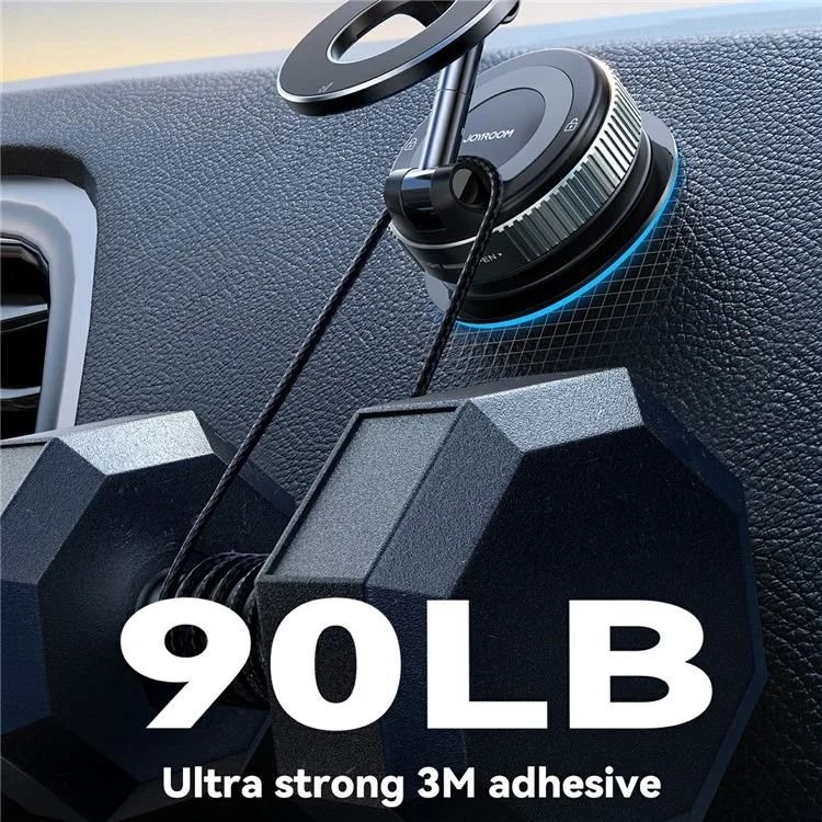 JOYROOM JR-ZS501 Mechanical Foldable Car Mount Suction Cup Magnetic Phone Holder Bracket