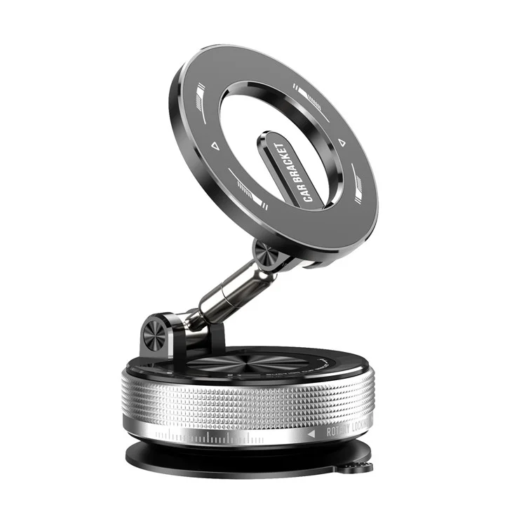 SD08 Multifunctional Vacuum Suction Phone Holder 360 Degree Rotation Magnetic Car Mount Foldable Stand