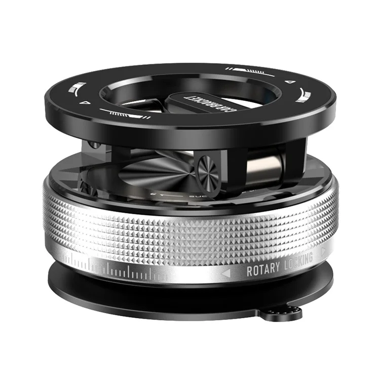 SD08 Multifunctional Vacuum Suction Phone Holder 360 Degree Rotation Magnetic Car Mount Foldable Stand