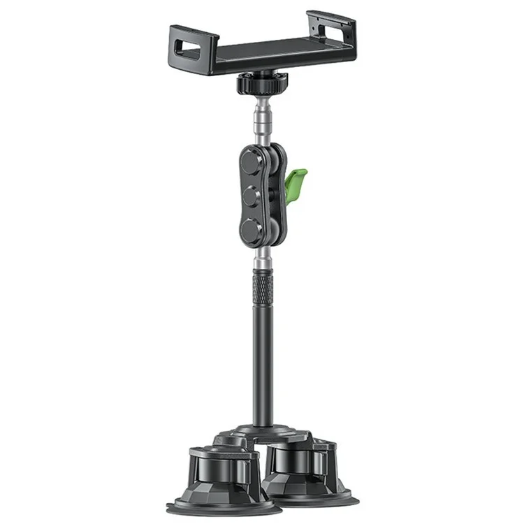 Support de Tablette LANPARTE RBA-P2L à Double Ventouse Version Étendue - Support Universel pour Voiture avec Bras Ajustable