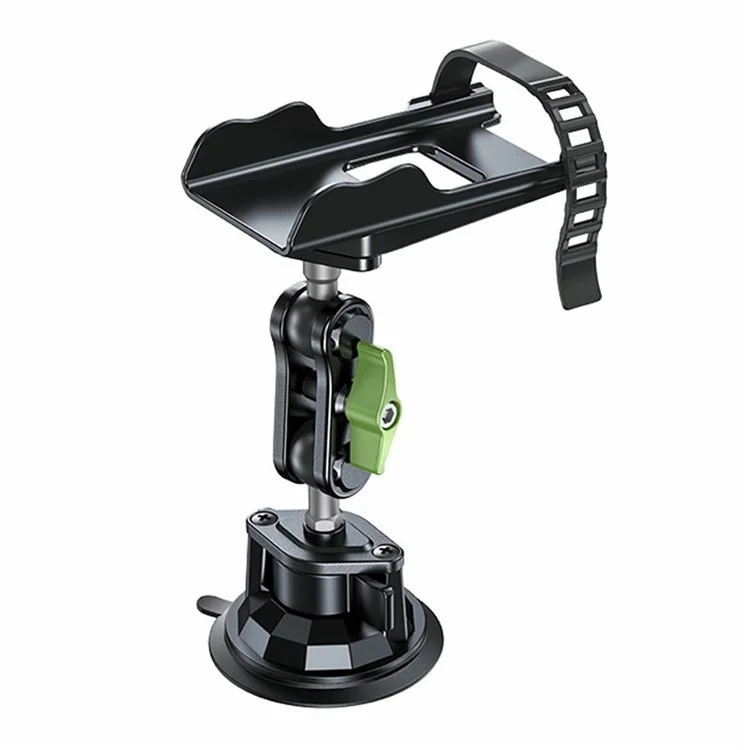 LANPARTE RBA-WT01NL Supporto a ventosa per walkie-talkie Testa a sfera Braccio estensibile Supporto per auto