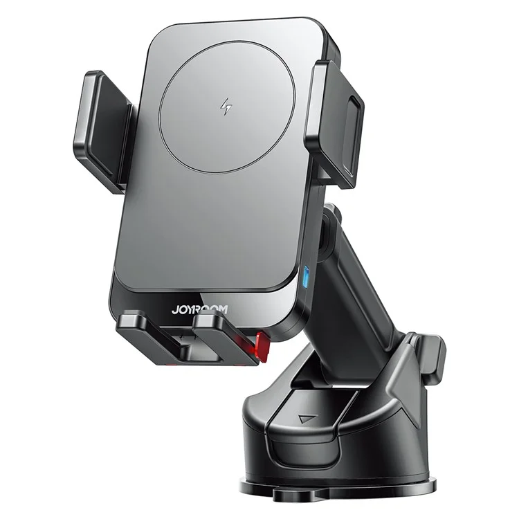 Soporte de carga inalámbrica para coche JOYROOM JR-ZS241S con montaje en salpicadero, cargador rápido de 15W para móvil - Negro