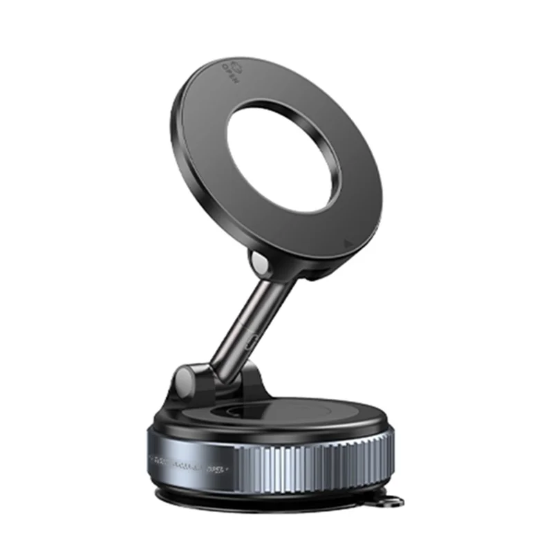Supporto Magnetico per Telefono K007 con Rotazione a 360 Gradi, Base con Ventosa per Auto, Supporto da Cruscotto - Nero