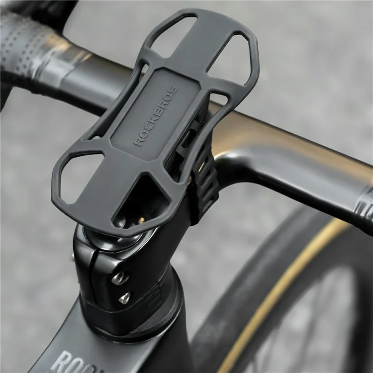 Support de téléphone en silicone pour vélo électrique ROCKBROS avec support de navigation à libération rapide